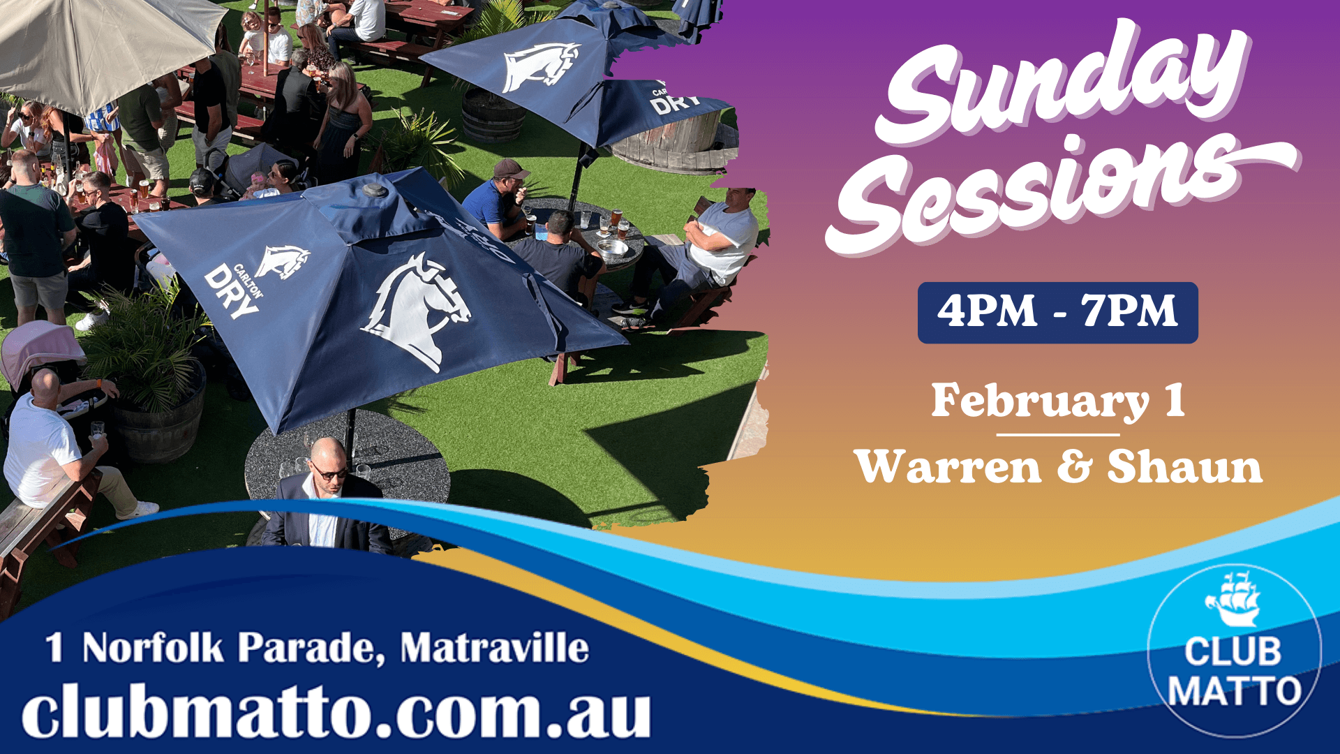 club-matto-sunday-sessions-1-feb-2026-wide